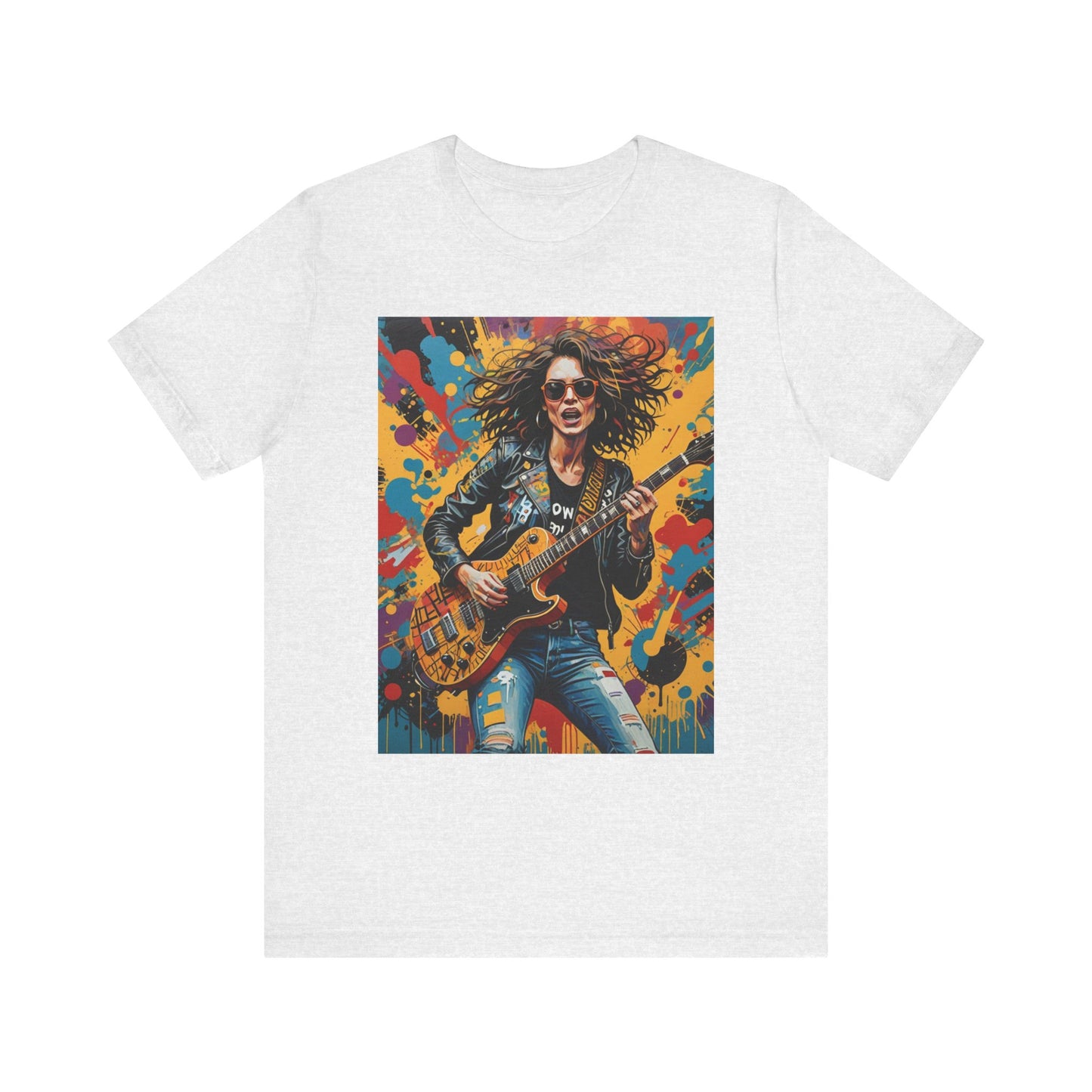 Female Rocker Abstract T-Shirt 2