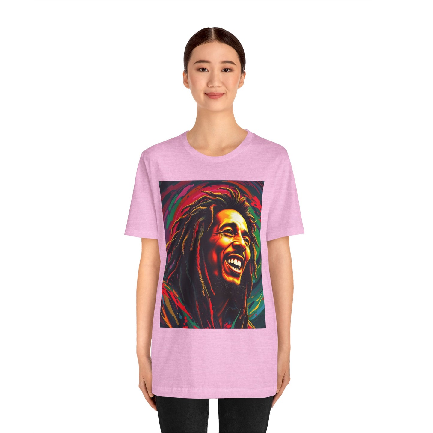 Reggae Star Abstract T-Shirt