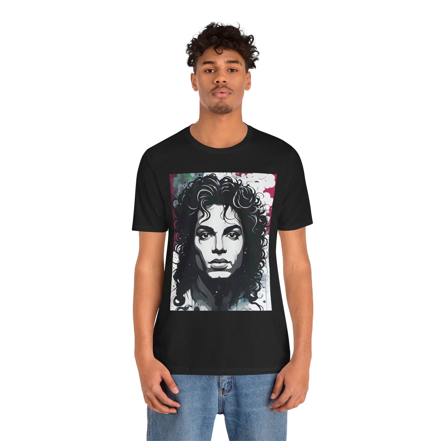 Michael Jackson Abstract T-Shirt