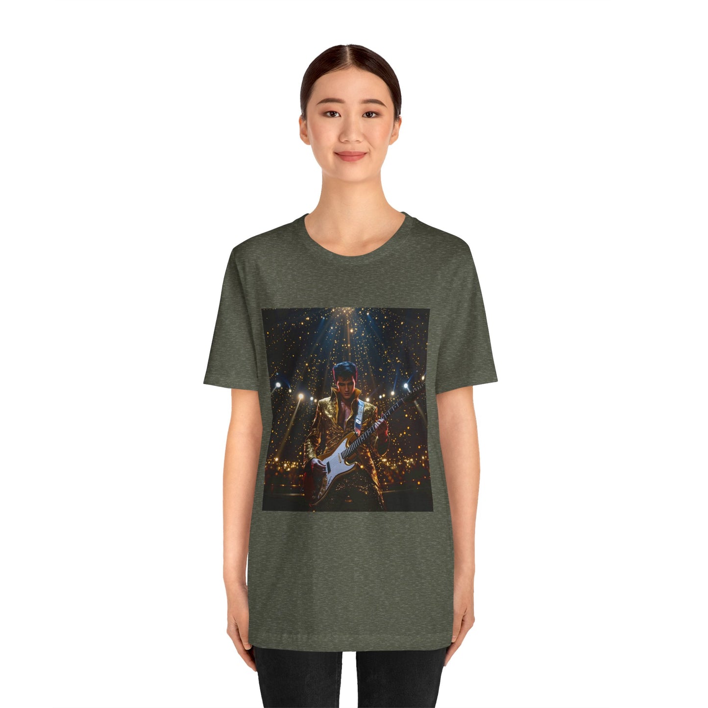 Elvis Stars Abstract T-Shirt