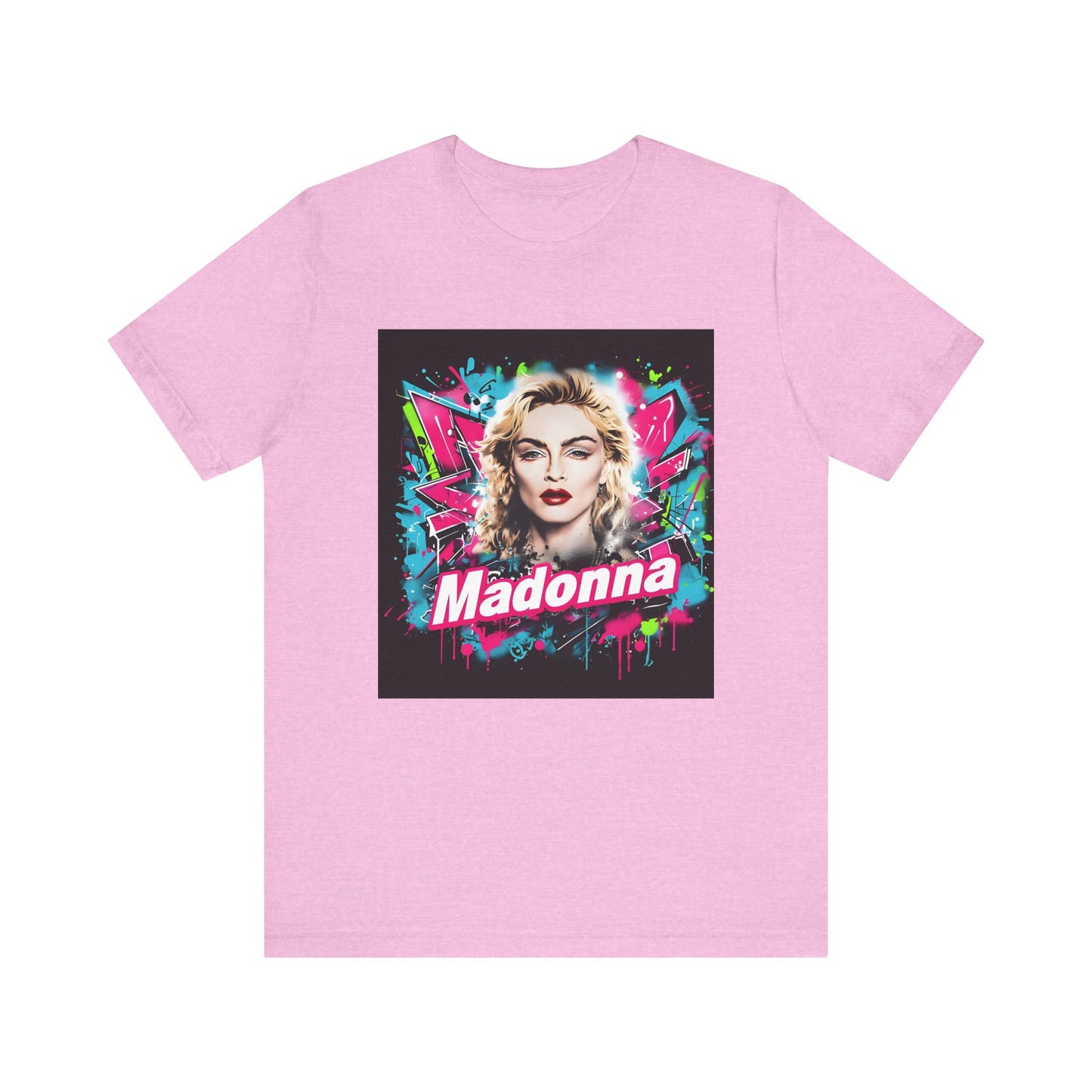 Madonna Music Graffiti Unisex Tee 1