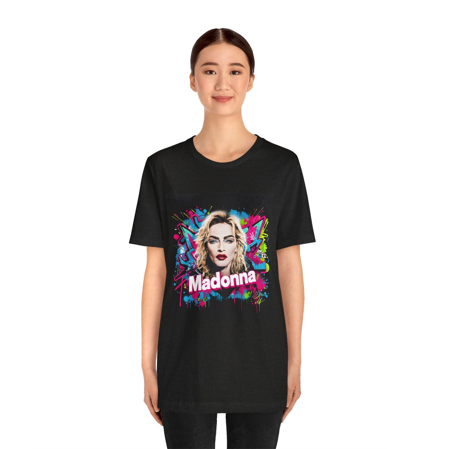 Madonna Music Graffiti Unisex Tee