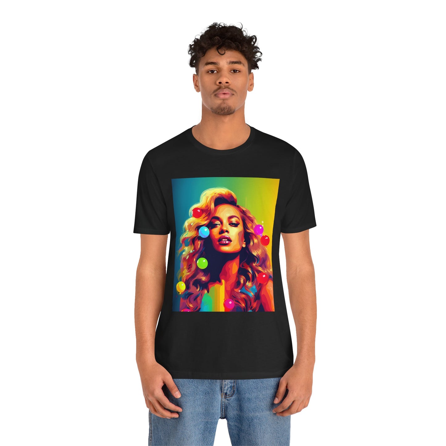 Beyonce Graffiti T-Shirt - Unisex Jersey Short Sleeve Tee