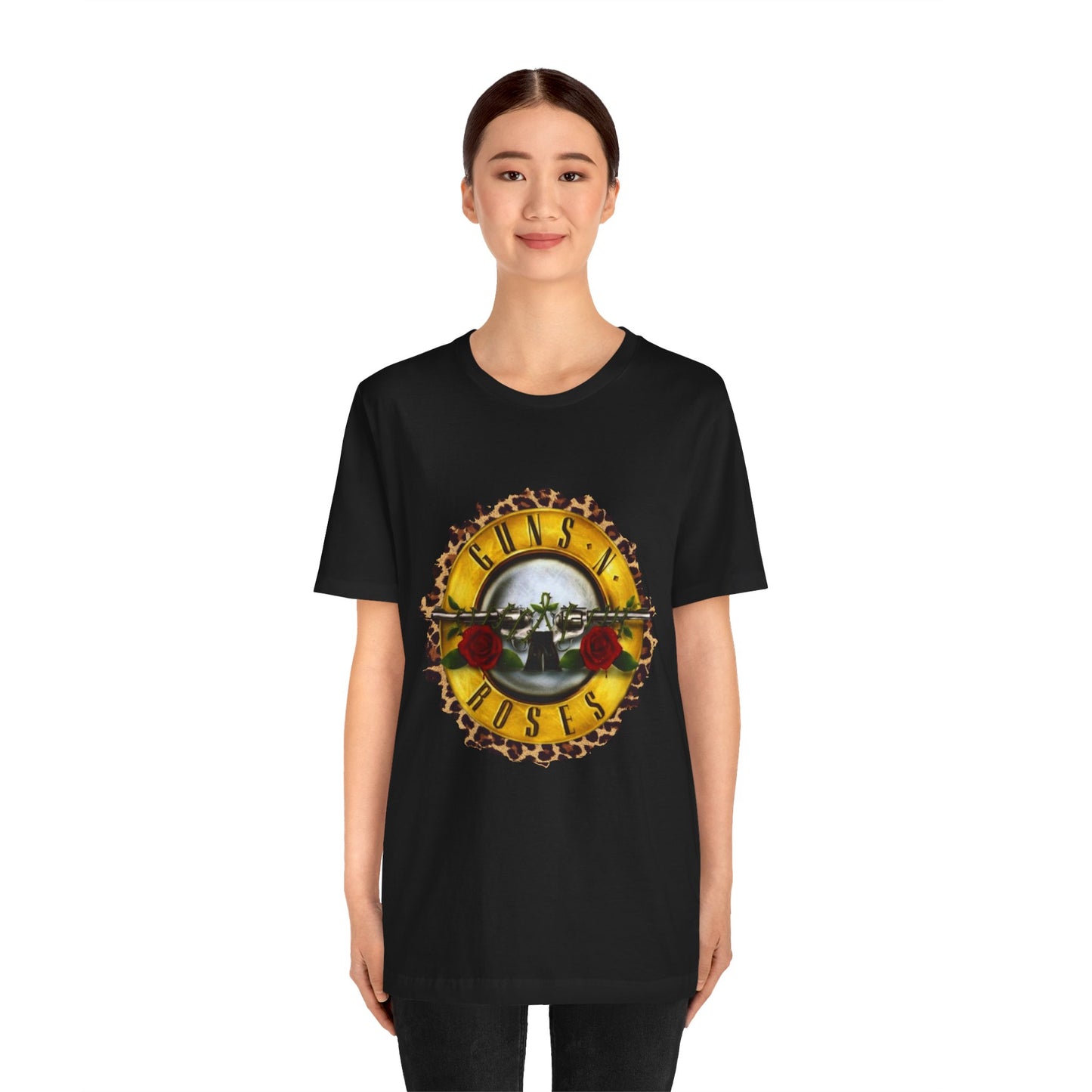 Guns and Roses Leopard T-Shirt