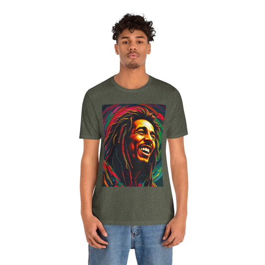 Reggae Star Abstract T-Shirt