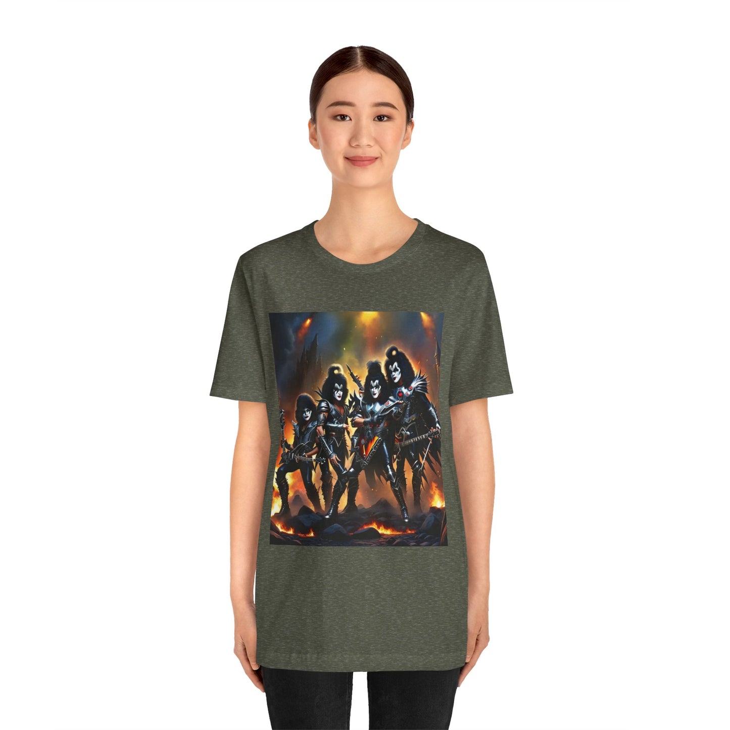 Kiss Band Abstract T-Shirt