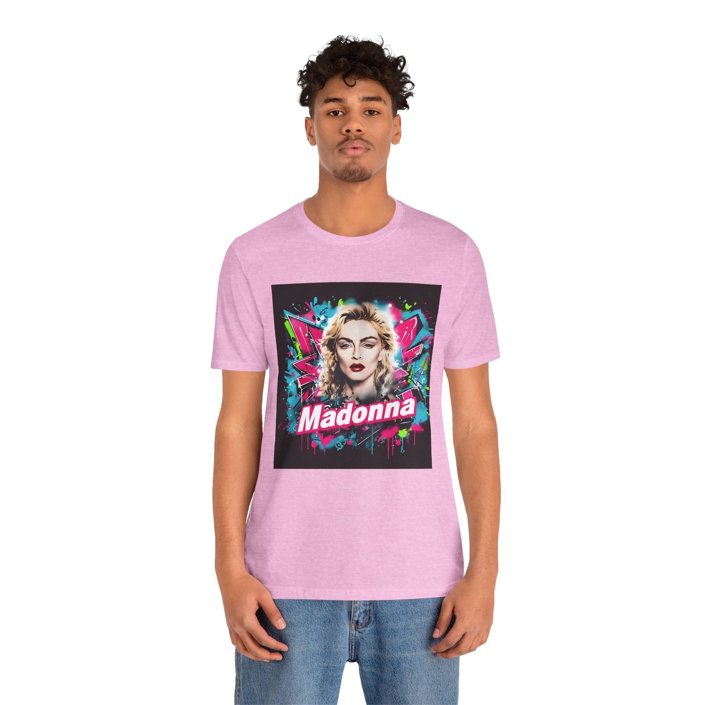 Madonna Music Graffiti Unisex Tee 1