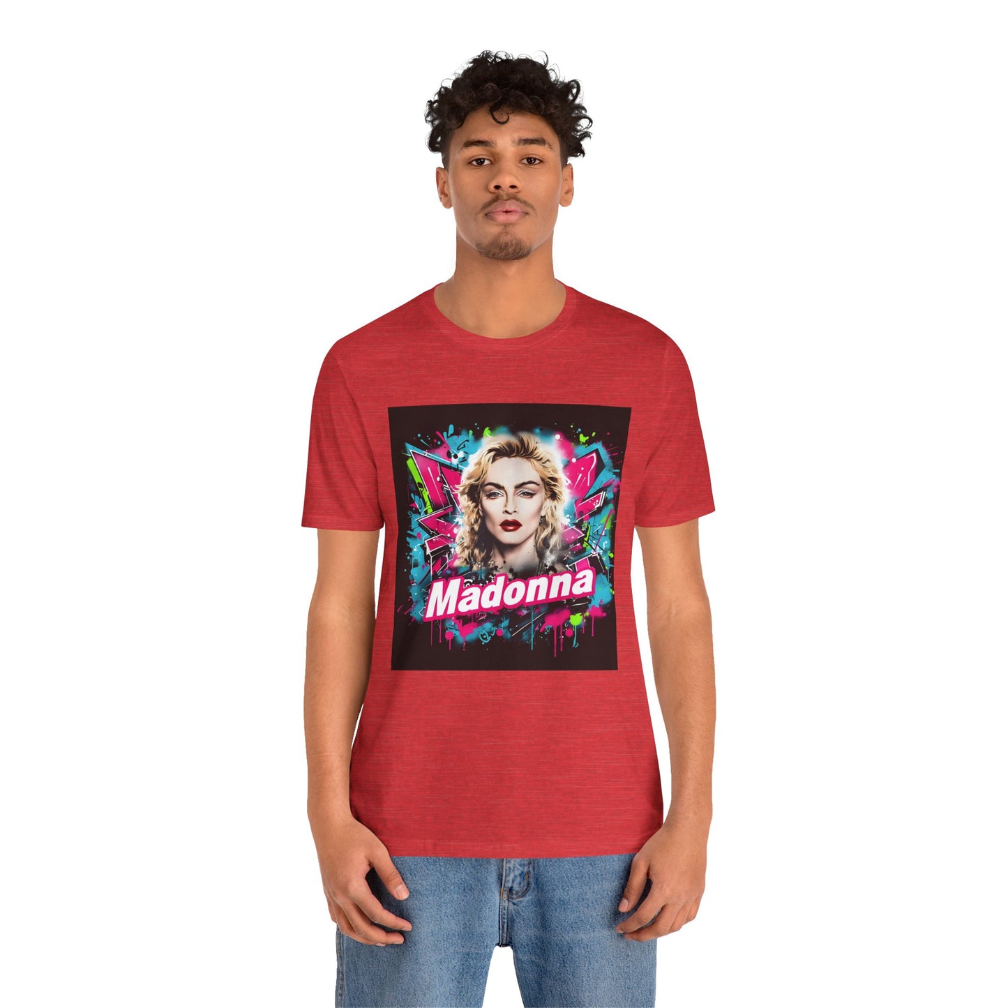 Madonna Music Graffiti Unisex Tee 1