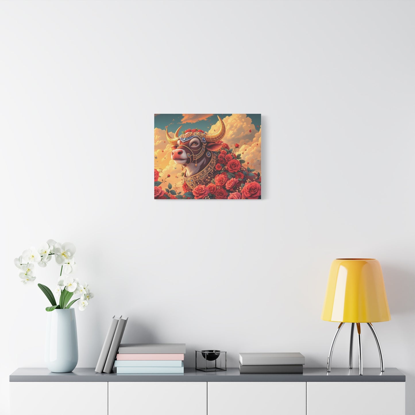 Canvas Print - Ruby the Magnificent Cow Picture