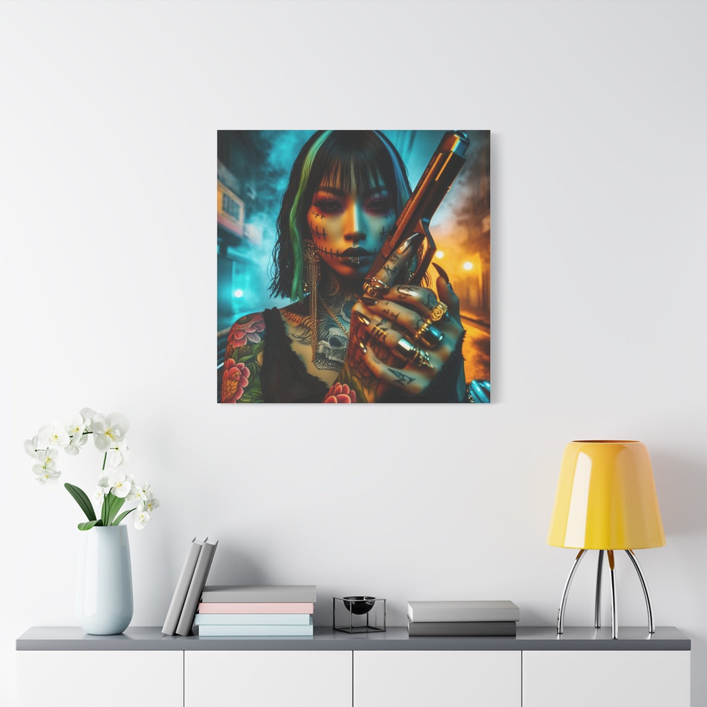 Canvas Print - "Fearless, fierce, and fabulous. Art