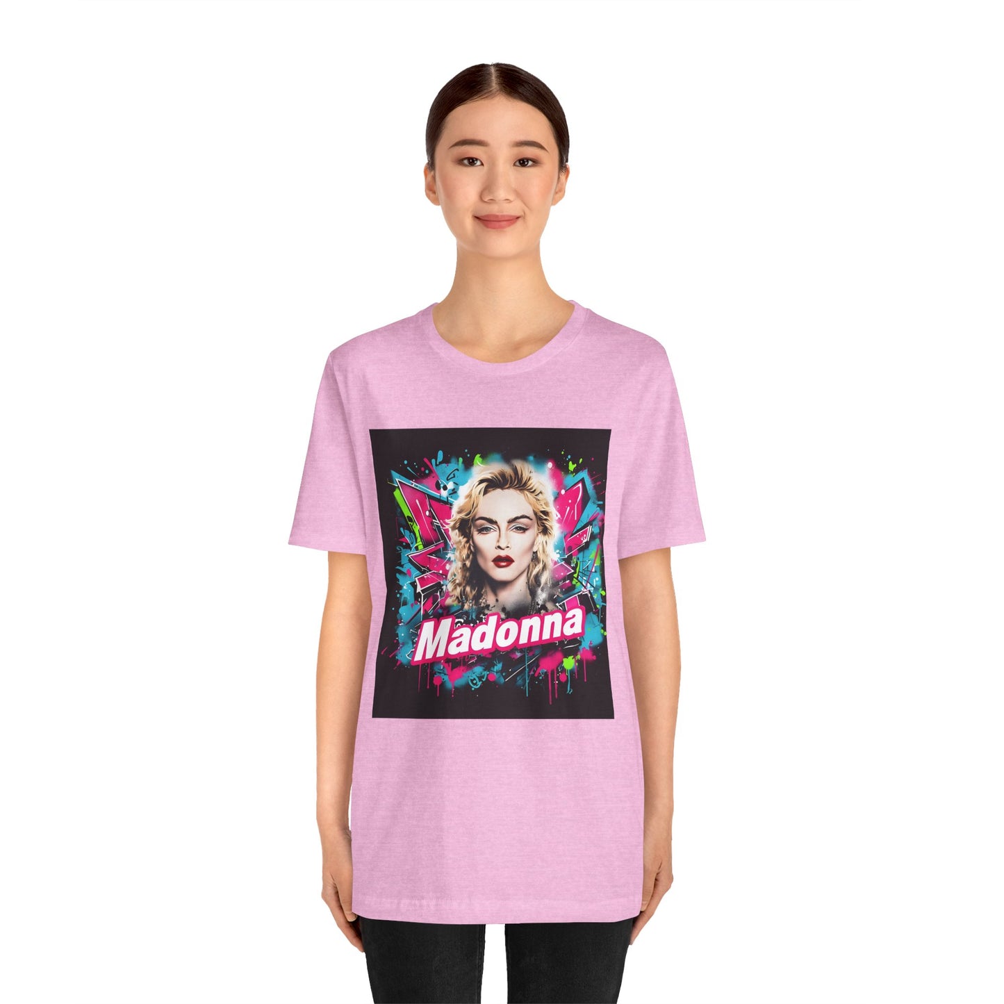 Madonna Music Graffiti Unisex Tee 1