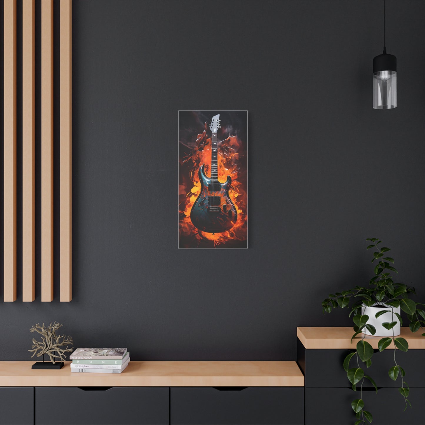 Canvas Print - Guitar Art 2