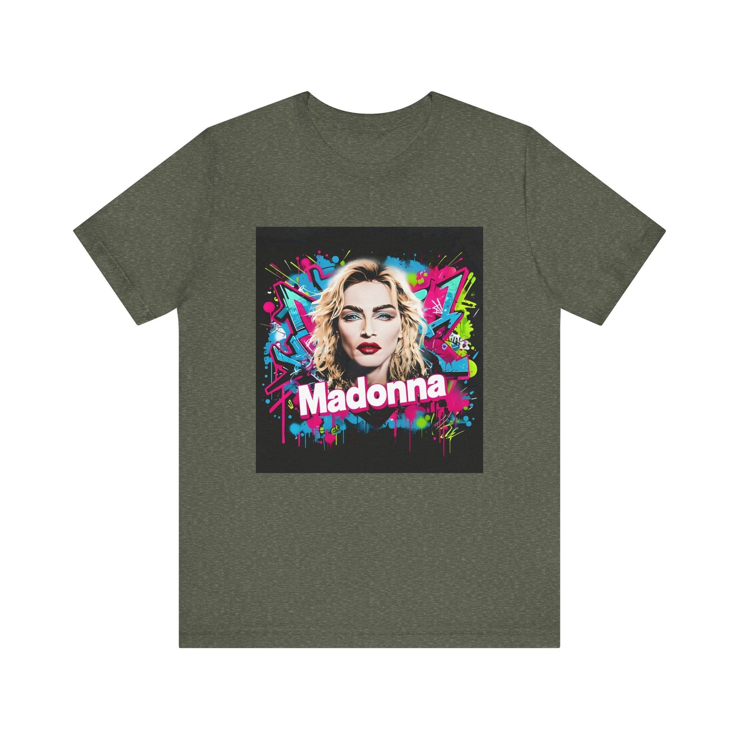 Madonna Music Graffiti Unisex Tee