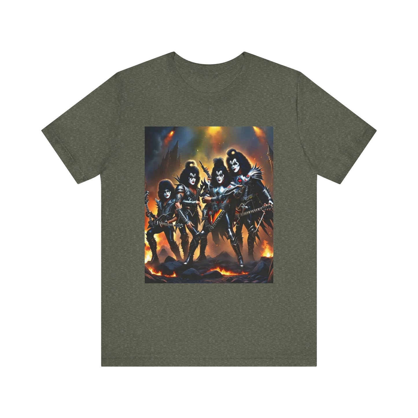 Kiss Band Abstract T-Shirt