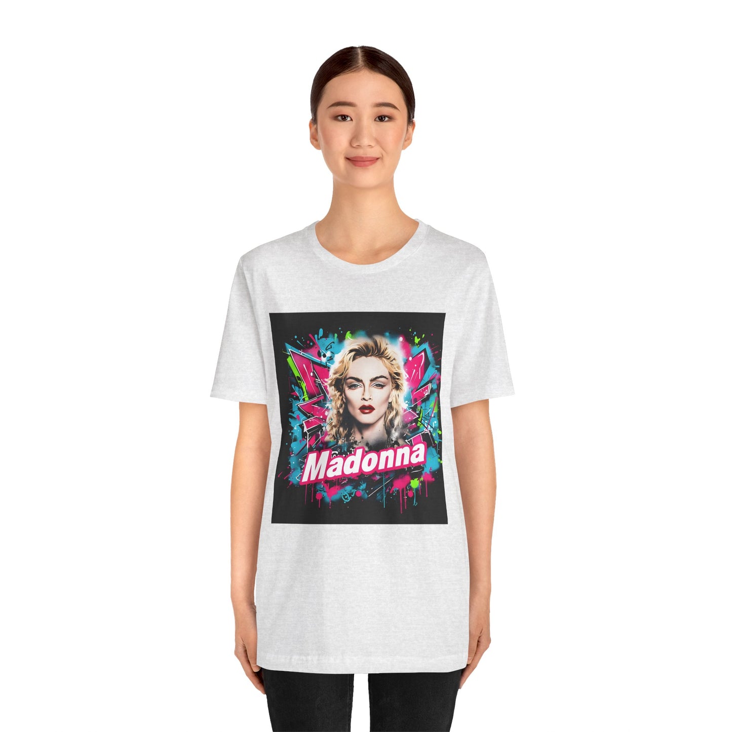 Madonna Music Graffiti Unisex Tee 1