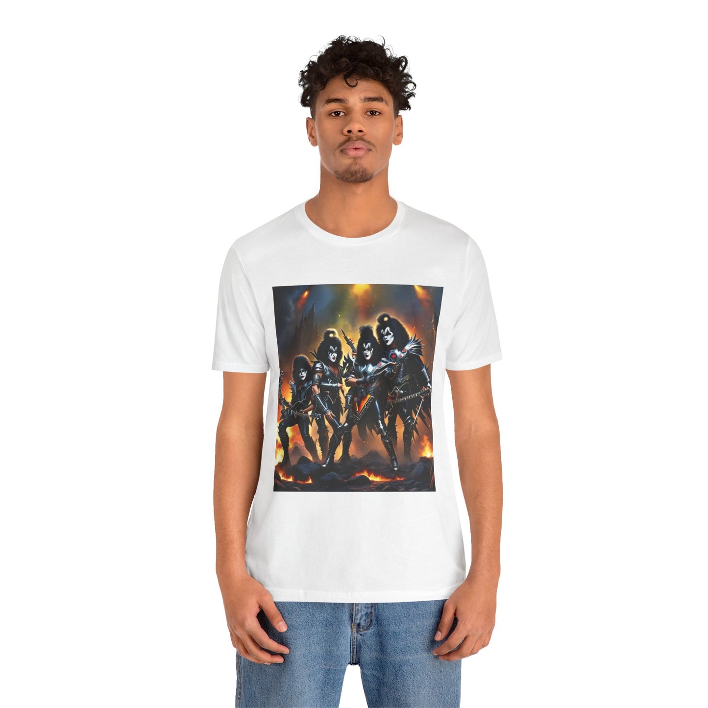 Kiss Band Abstract T-Shirt