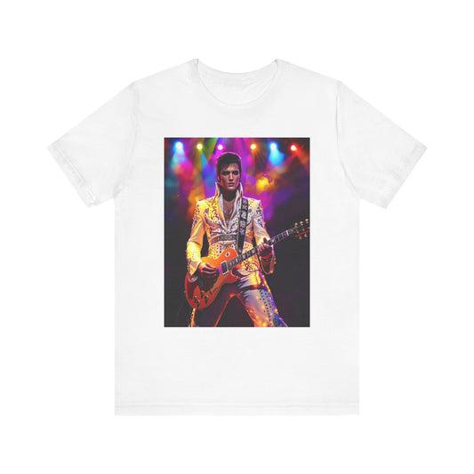 Elvis Jumpsuit Abstract T-Shirt