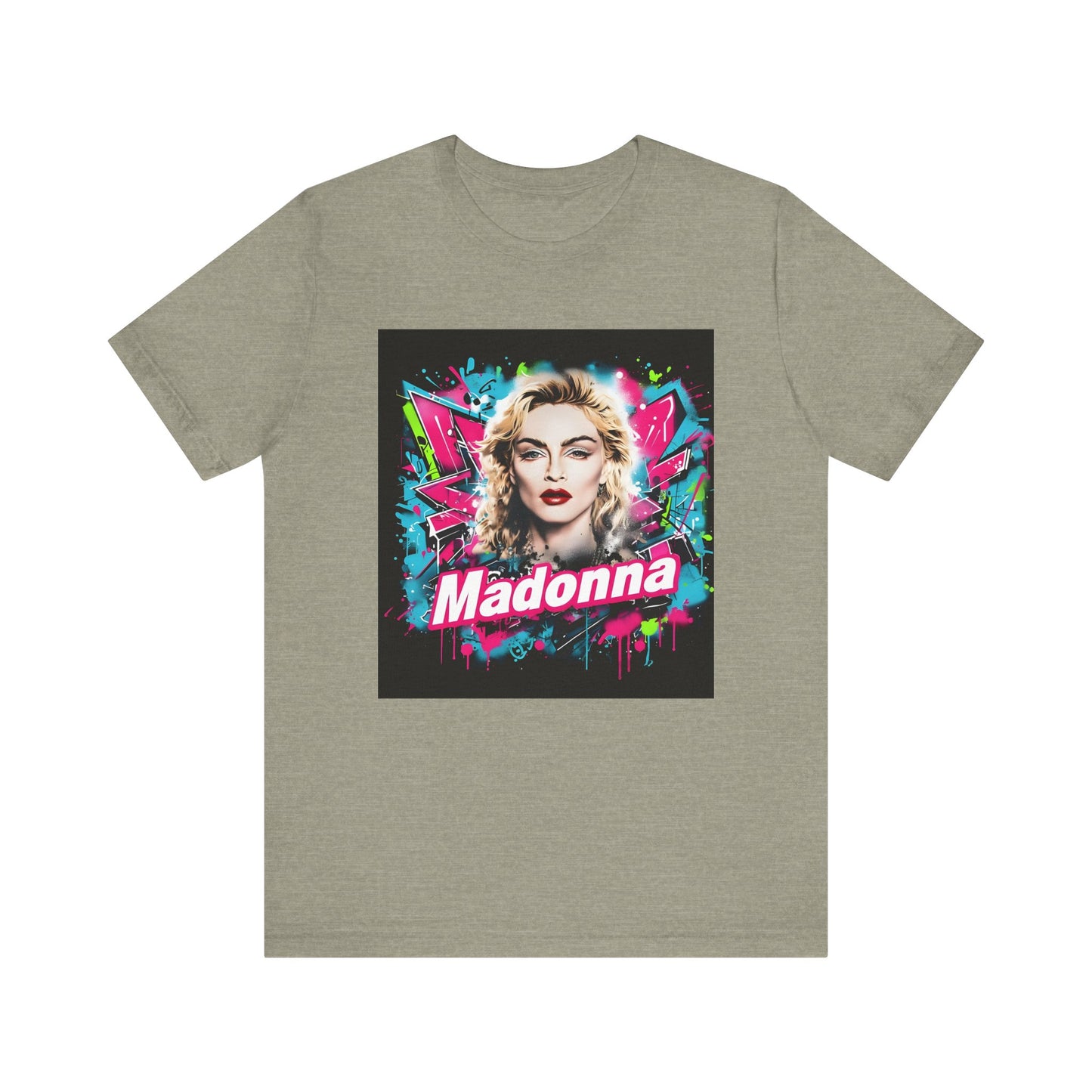 Madonna Music Graffiti Unisex Tee 1