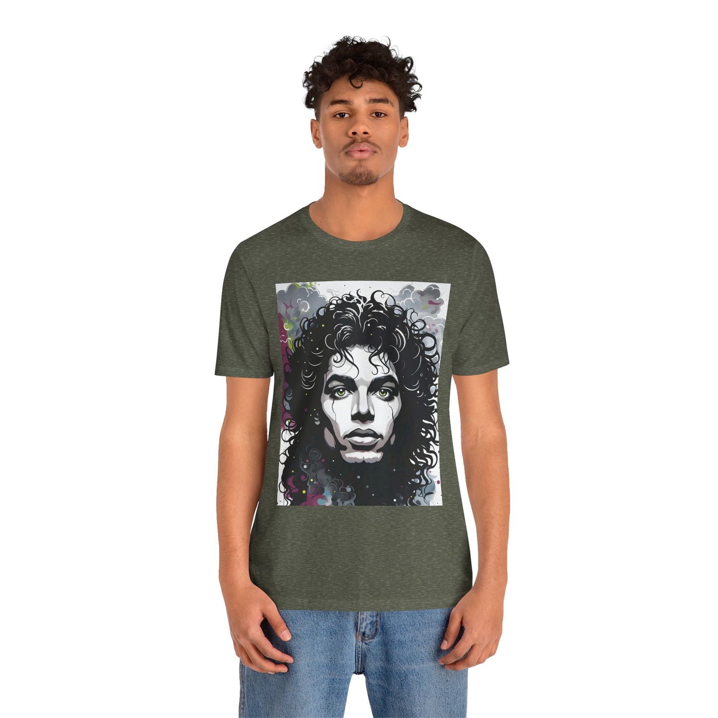 Michael Jackson Abstract T-Shirt 1