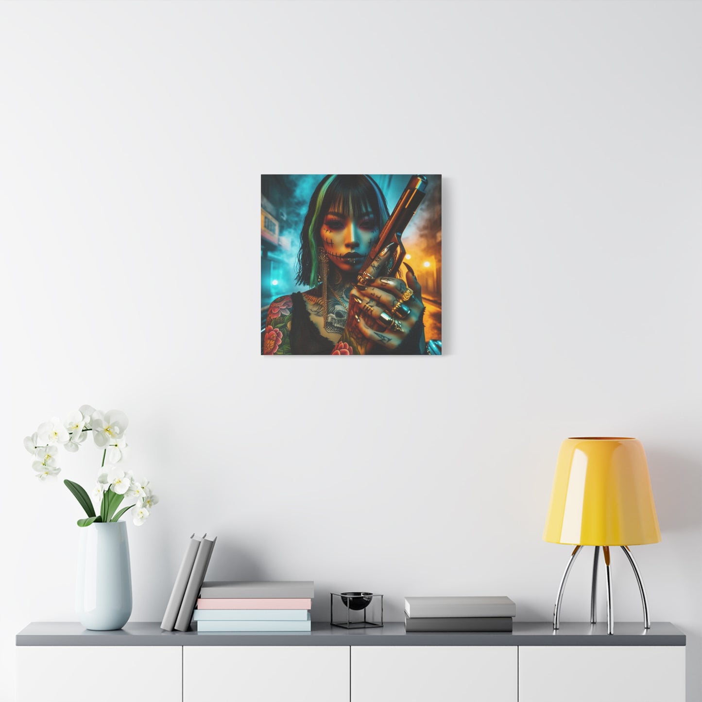 Canvas Print - "Fearless, fierce, and fabulous. Art