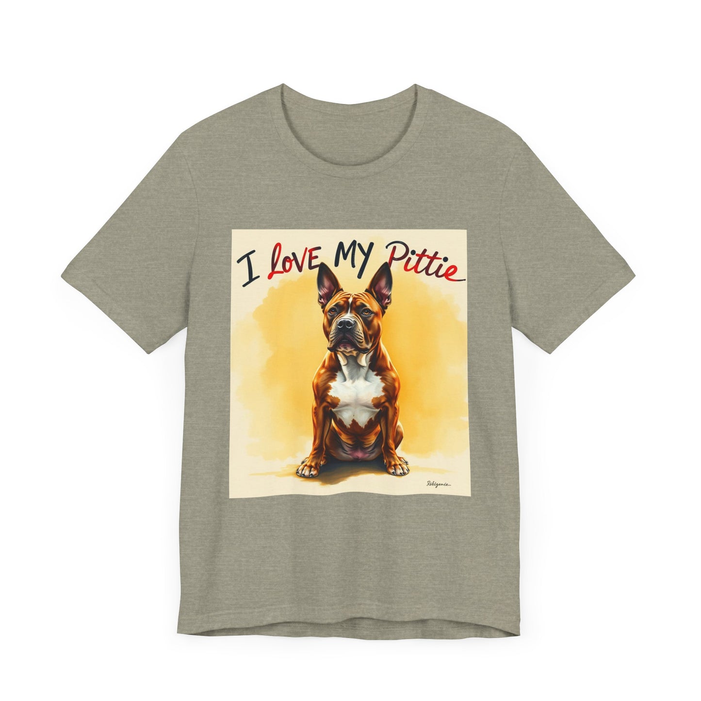 I Love My Pittie T-Shirt 1