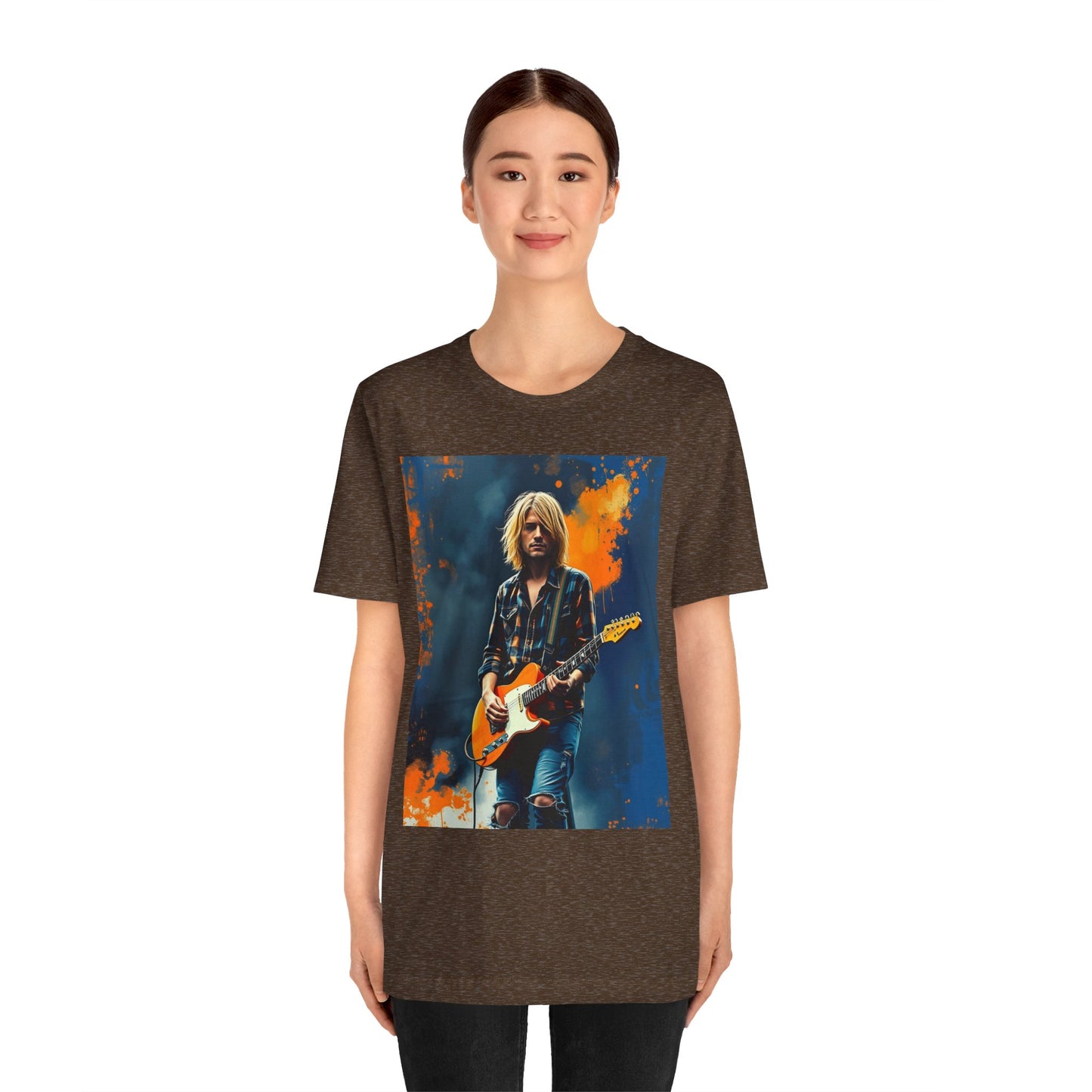 Kurt Cobain-Nirvana Abstract T-Shirt 2