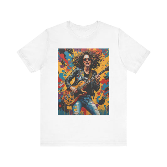 Female Rocker Abstract T-Shirt 2