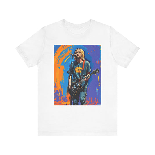 Kurt Cobain- Nirvana Abstract T-Shirt