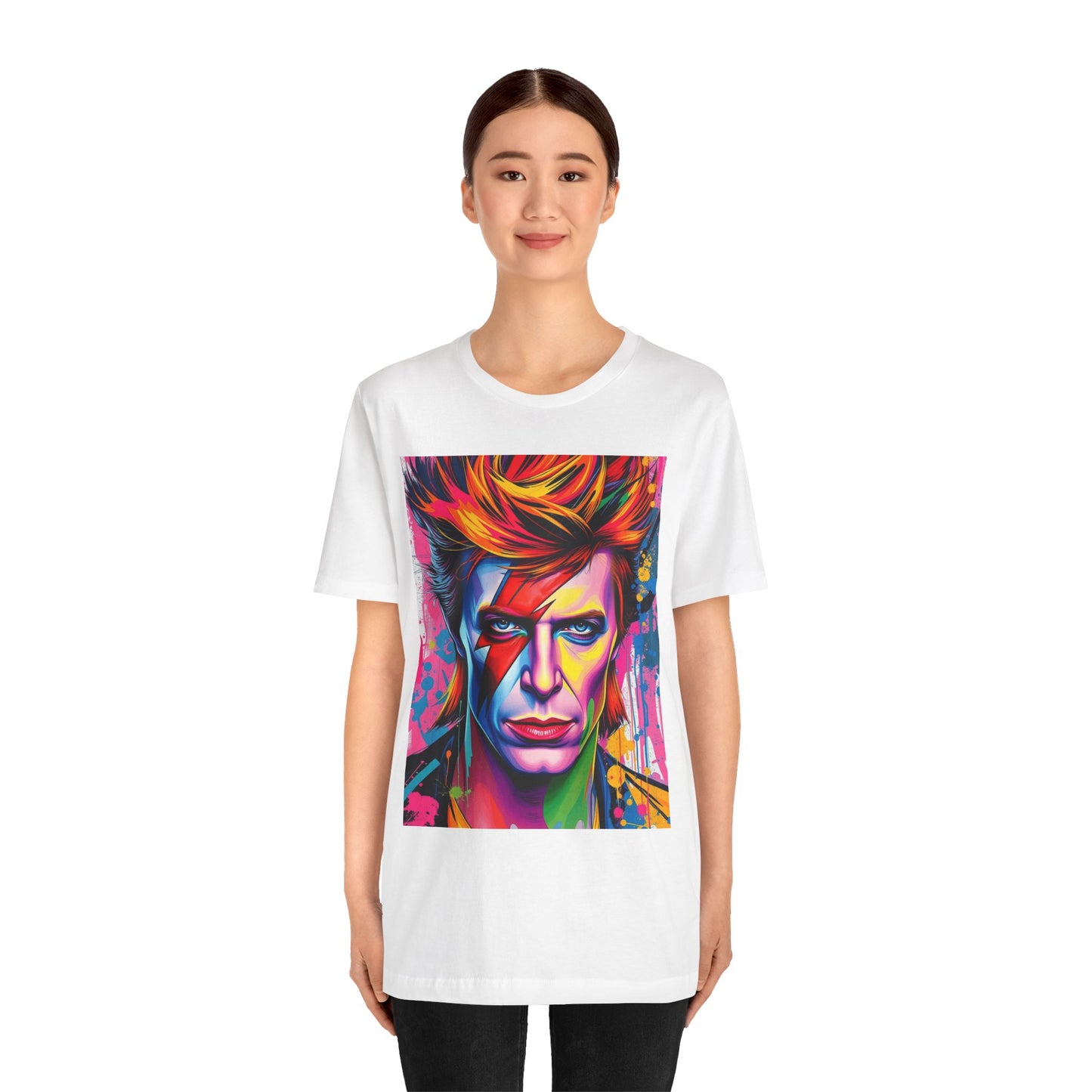 David Bowie Abstract T-Shirt