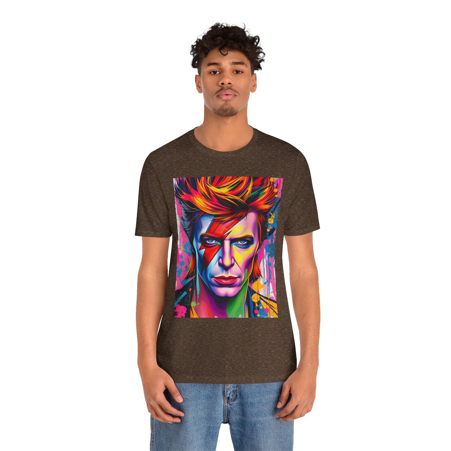 David Bowie Abstract T-Shirt