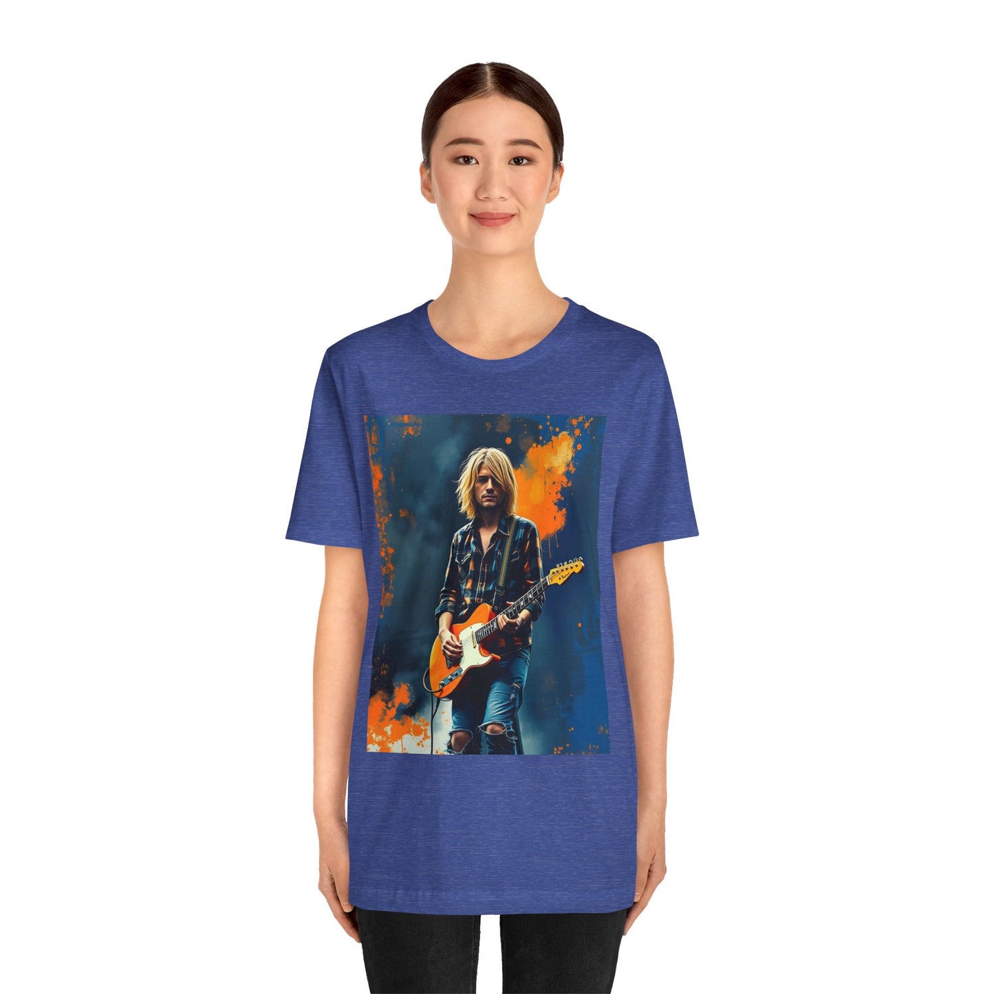 Kurt Cobain-Nirvana Abstract T-Shirt 2