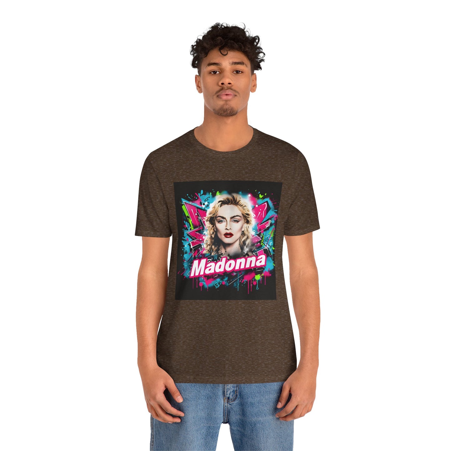 Madonna Music Graffiti Unisex Tee 1