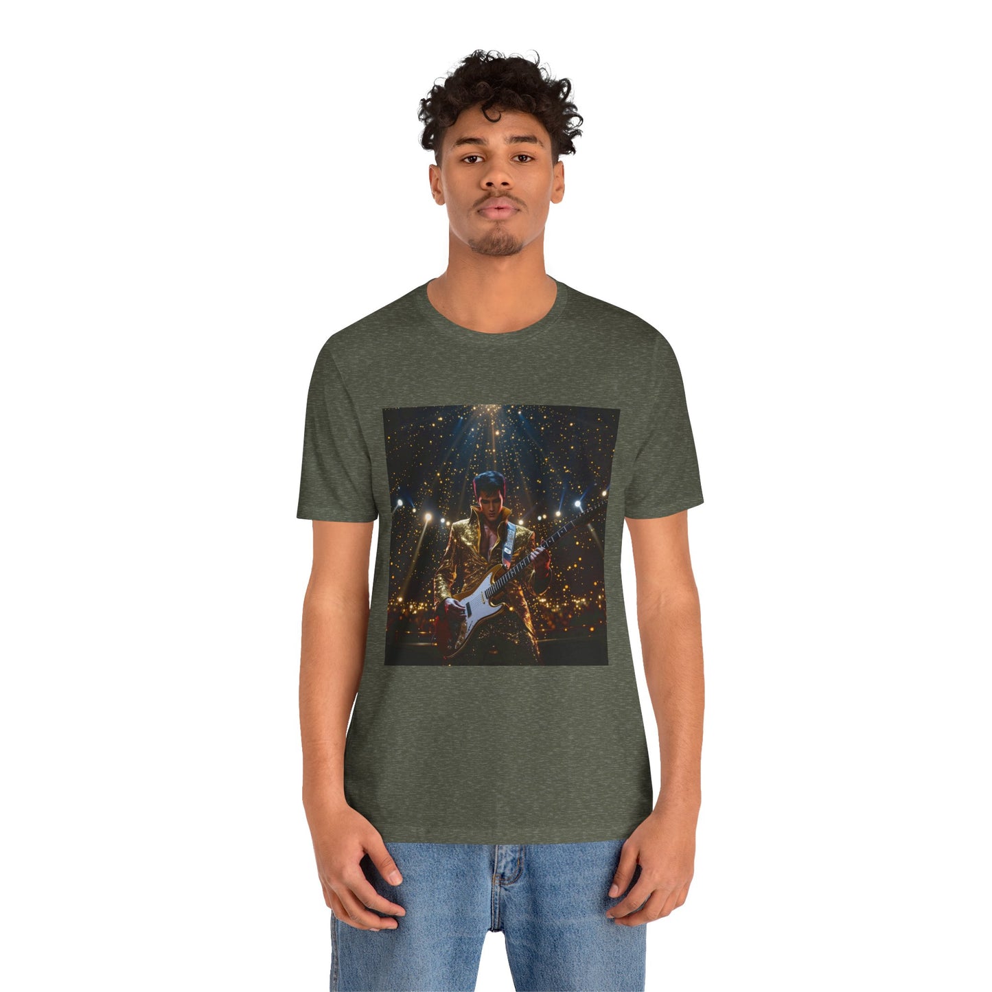 Elvis Stars Abstract T-Shirt