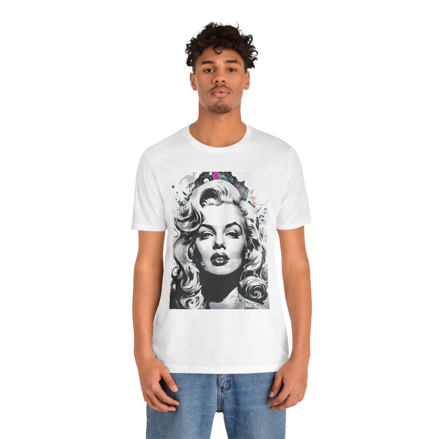 Marilyn Monroe Abstract T-Shirt