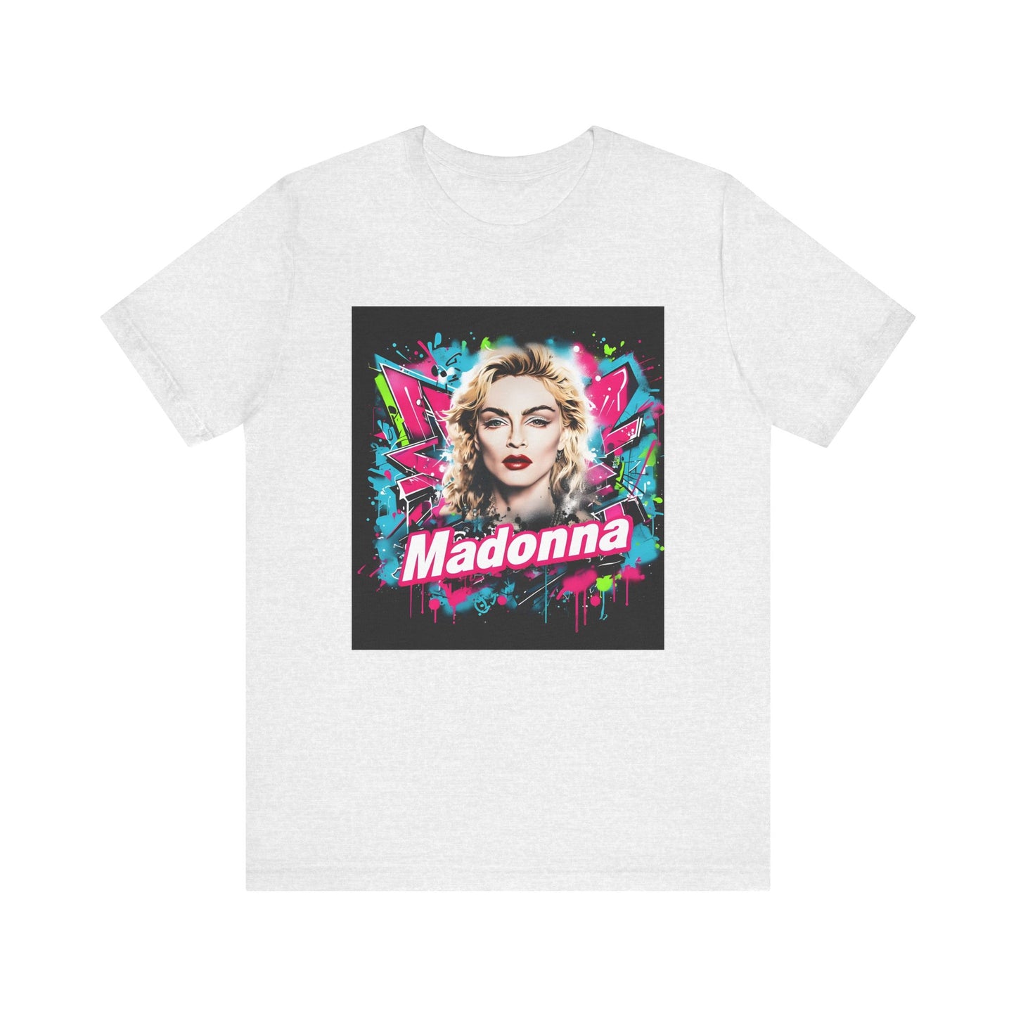 Madonna Music Graffiti Unisex Tee 1