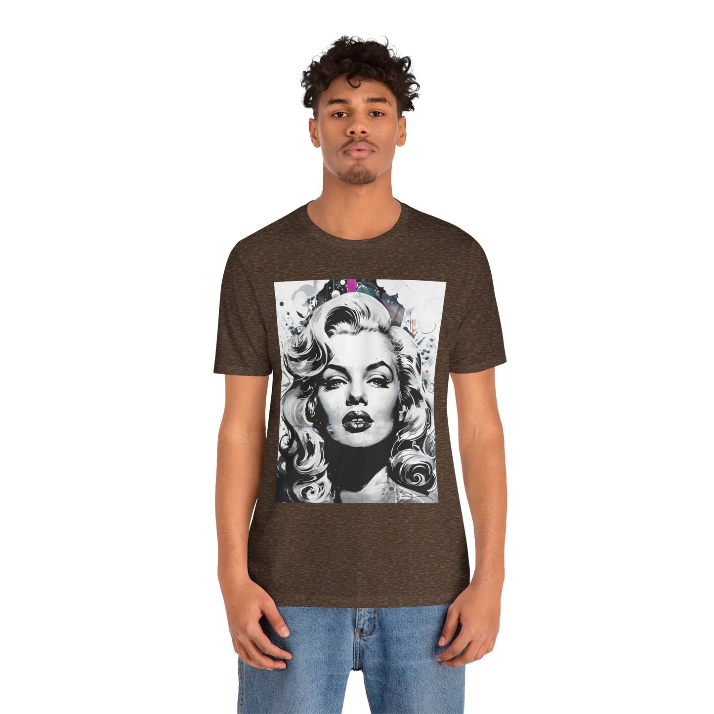 Marilyn Monroe Abstract T-Shirt