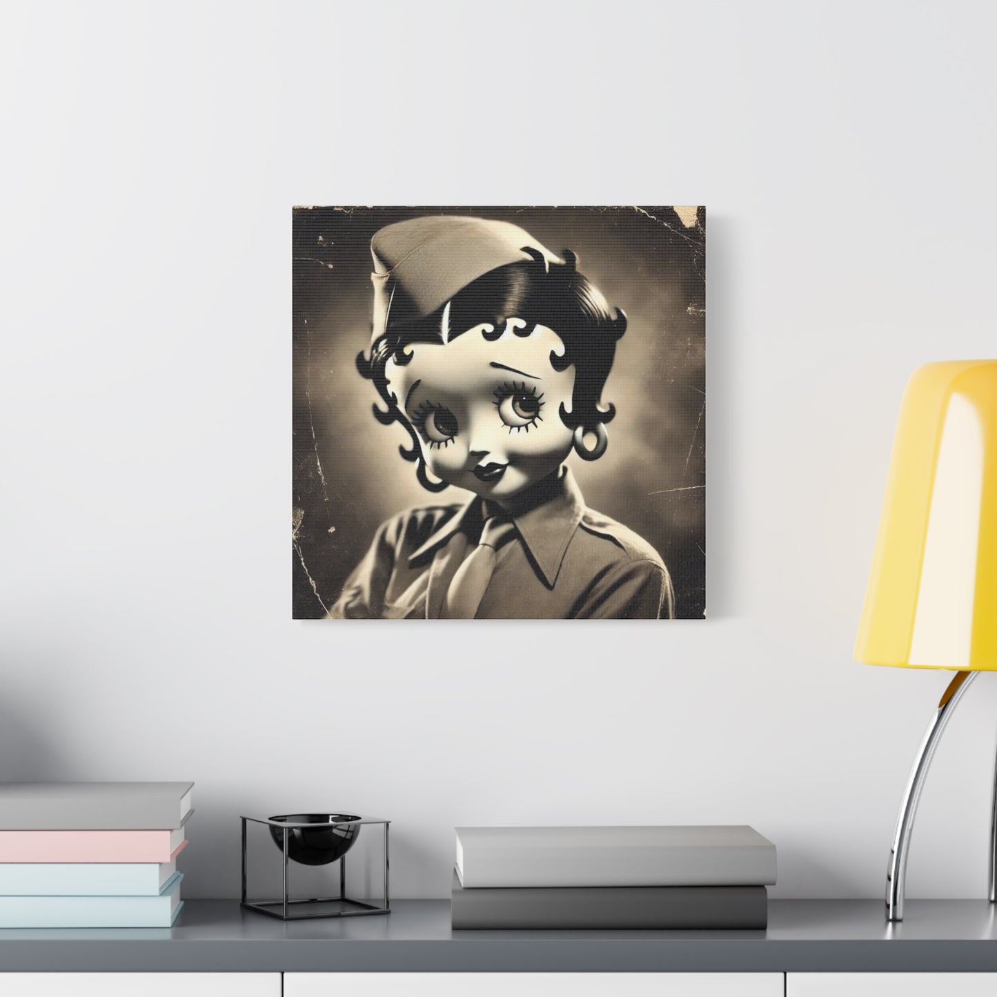 Betty Boop WW2 Antique Art