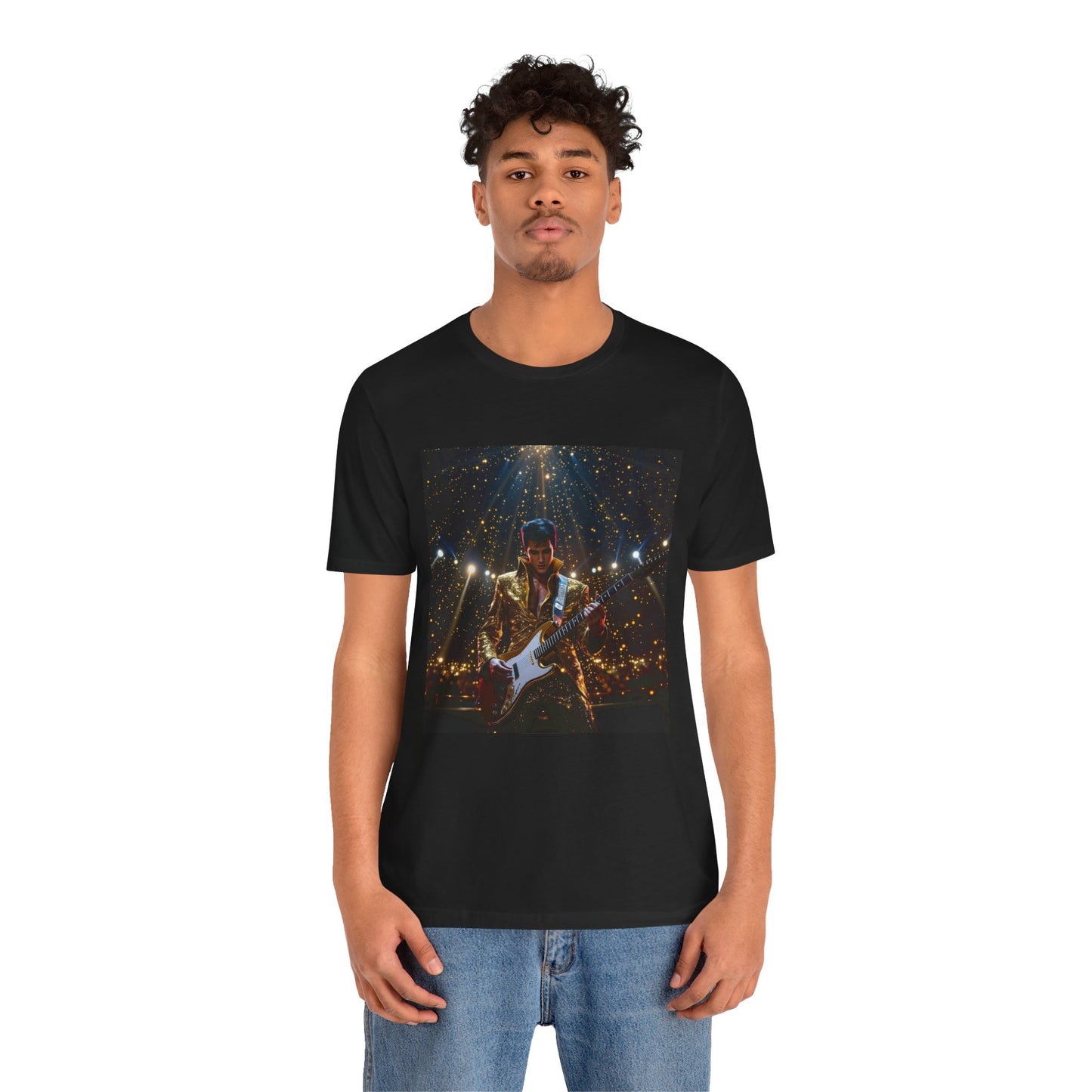 Elvis Stars Abstract T-Shirt