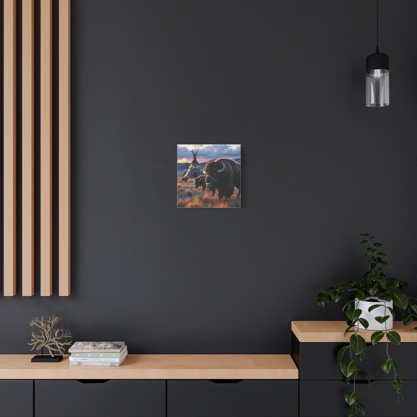 Canvas Print -Majestic Buffalo Wall Art