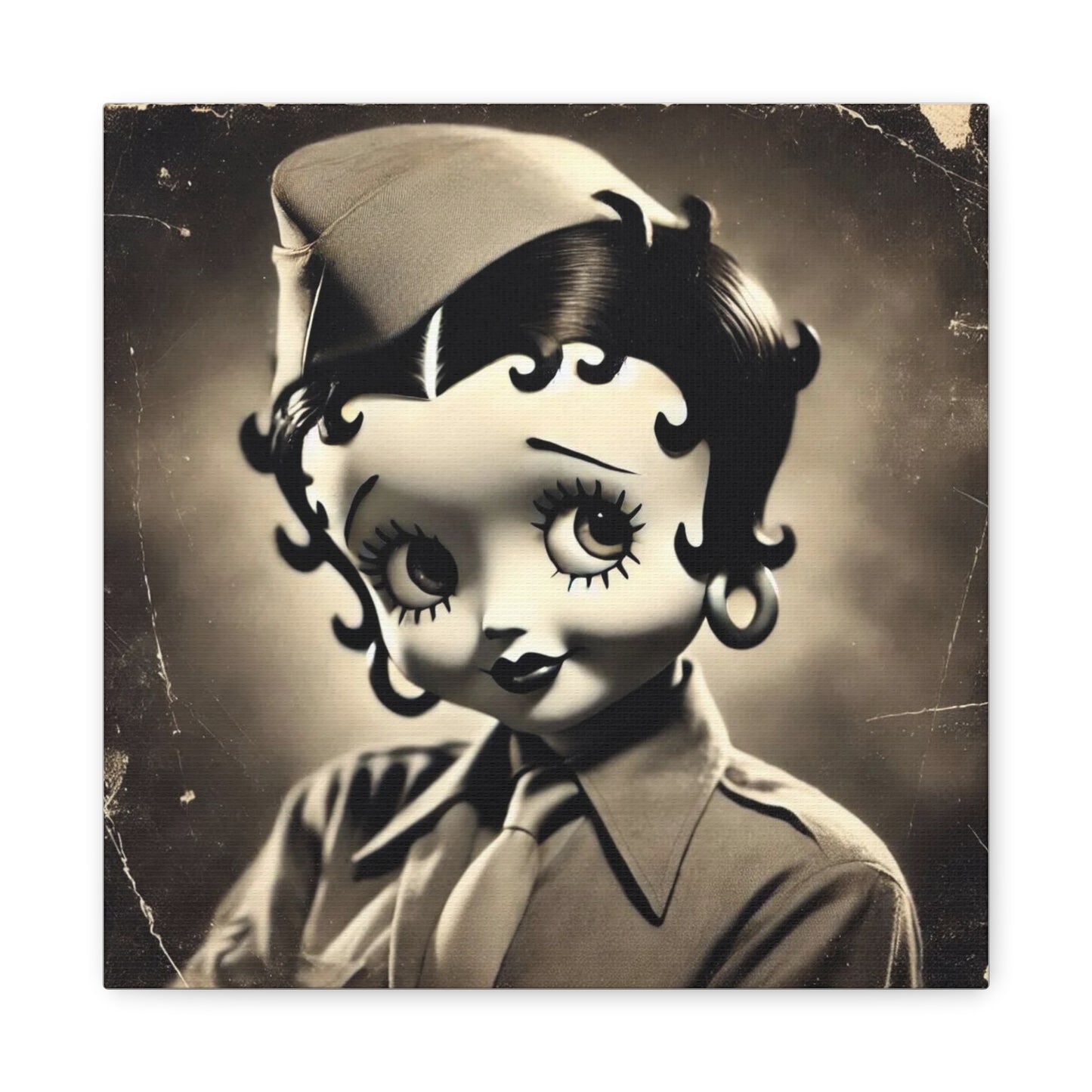 Betty Boop WW2 Antique Art