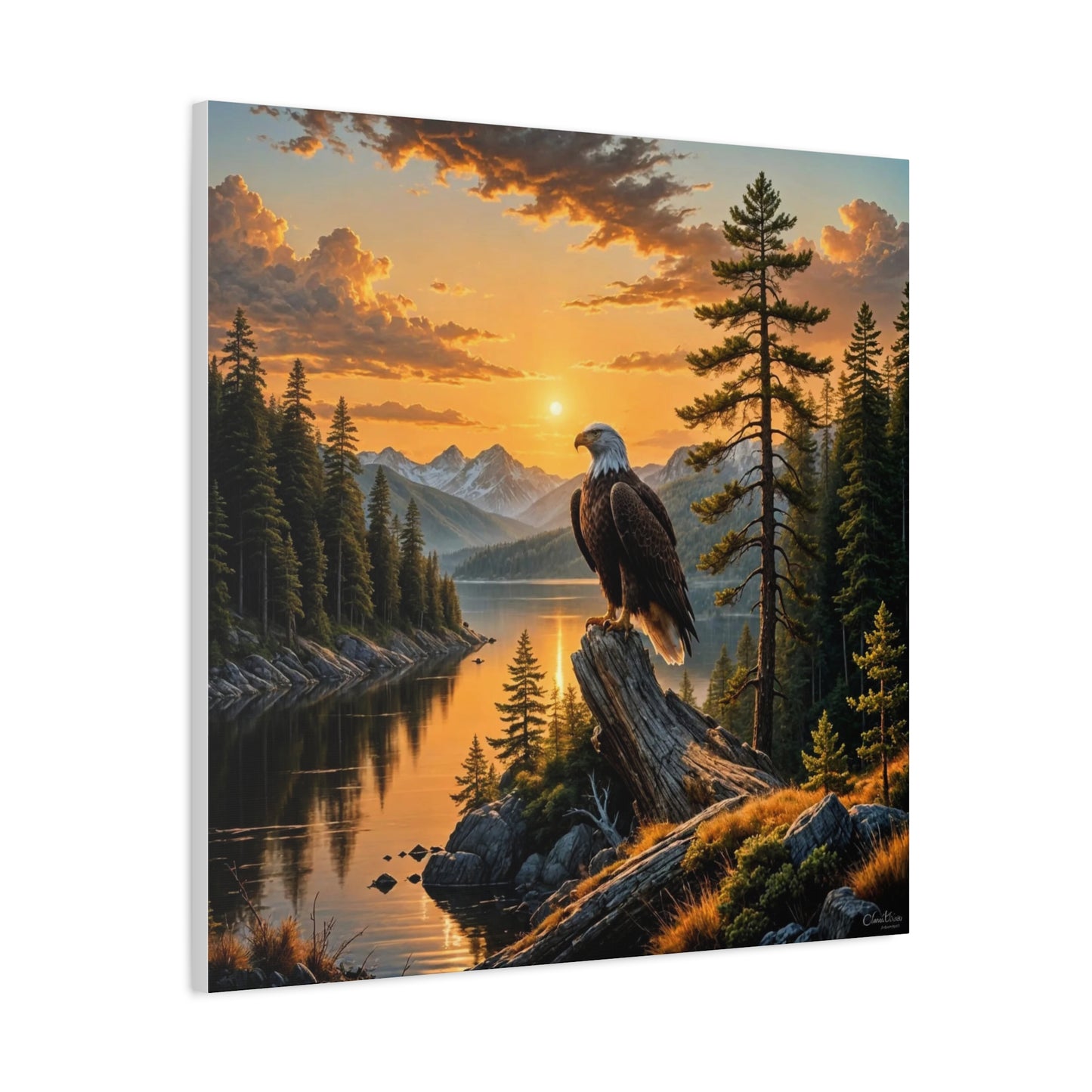 Canvas Print - Bald Eagle Wall Art