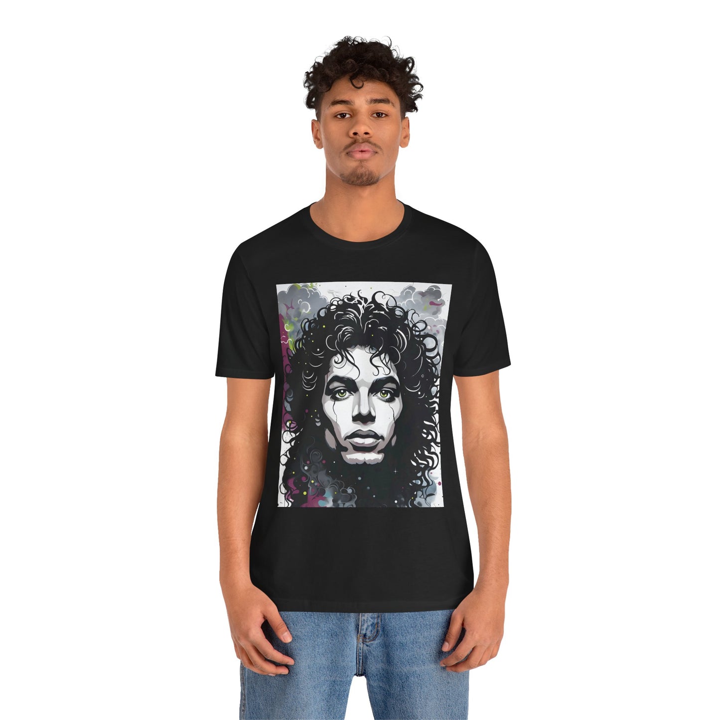 Michael Jackson Abstract T-Shirt 1