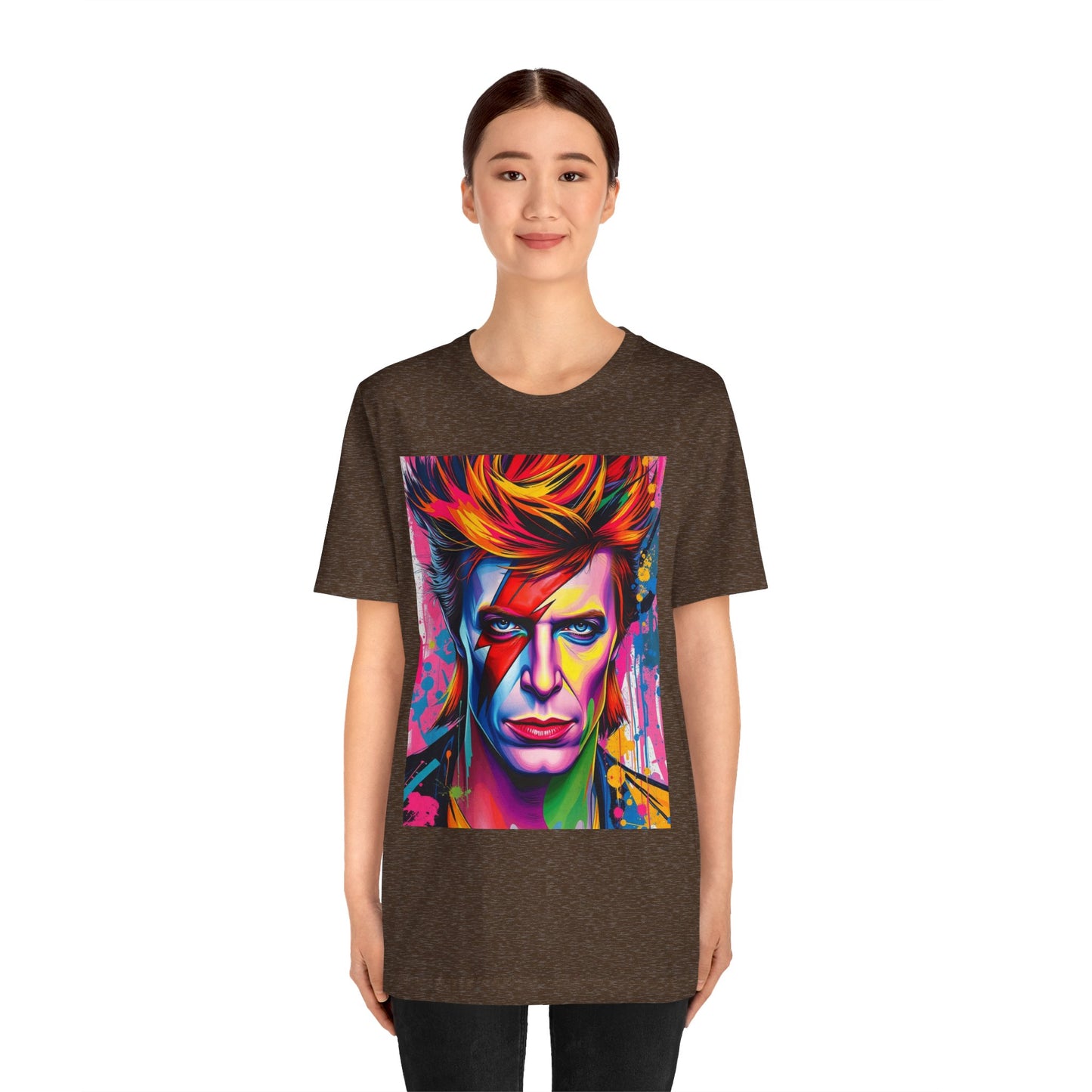 David Bowie Abstract T-Shirt