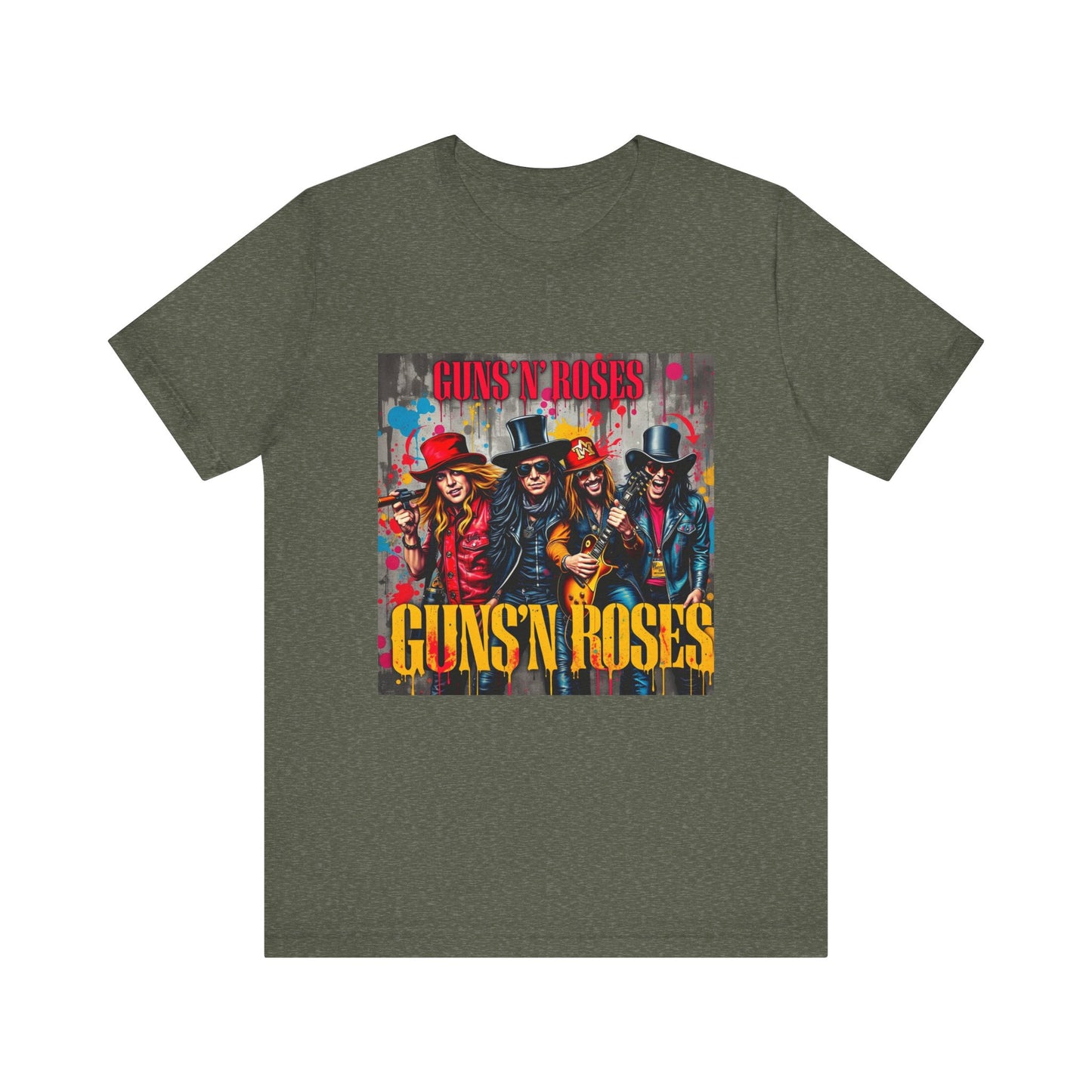 Guns and Roses Abstract T-Shirt