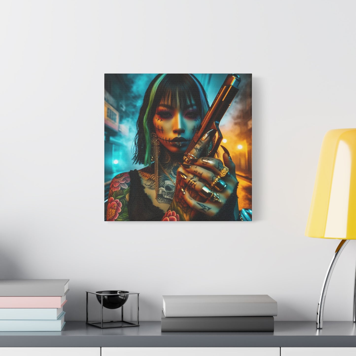 Canvas Print - "Fearless, fierce, and fabulous. Art