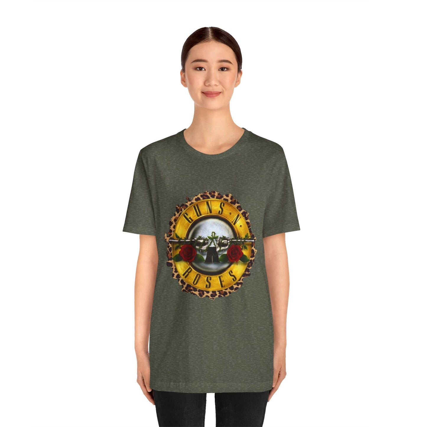 Guns and Roses Leopard T-Shirt