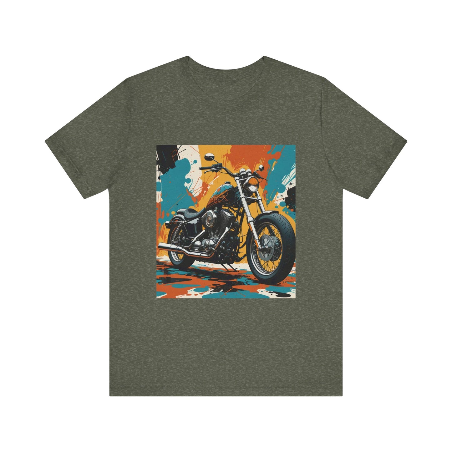 Abstract Chopper Tee 1