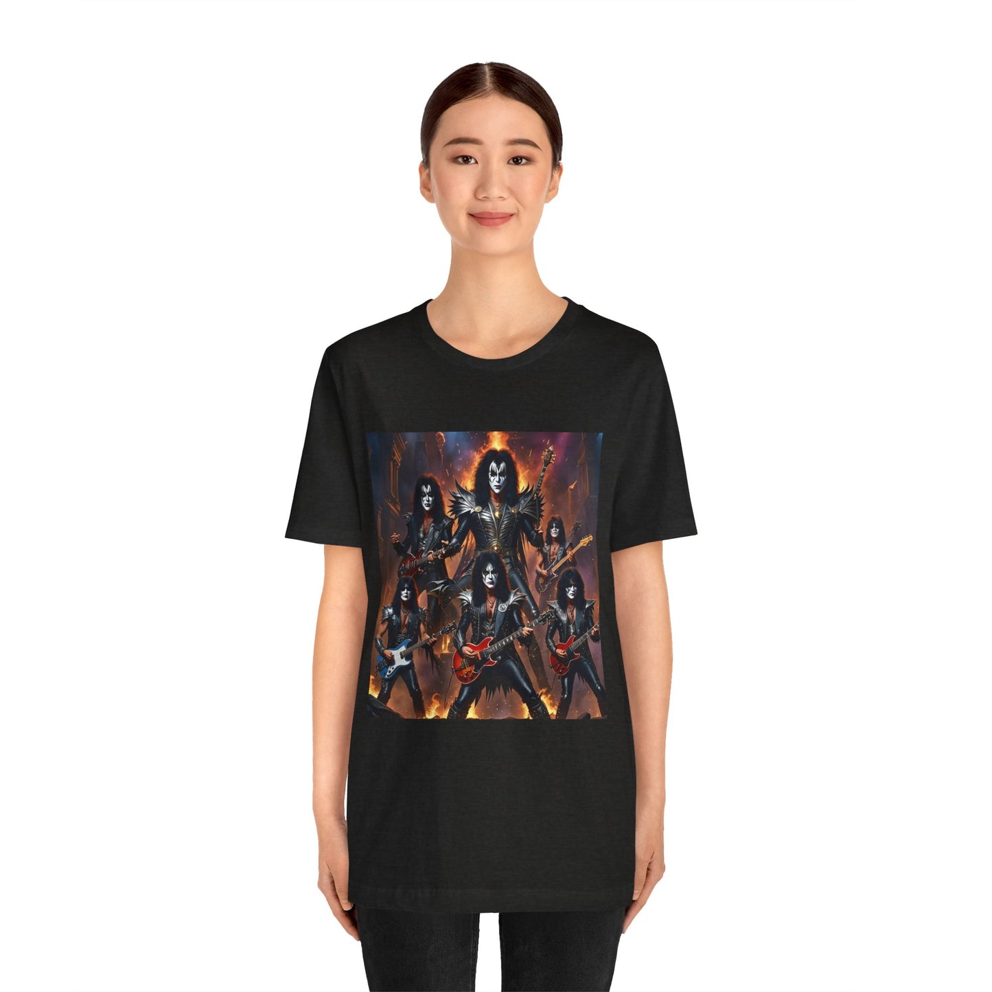 Kiss Band Abstract T-Shirt 3