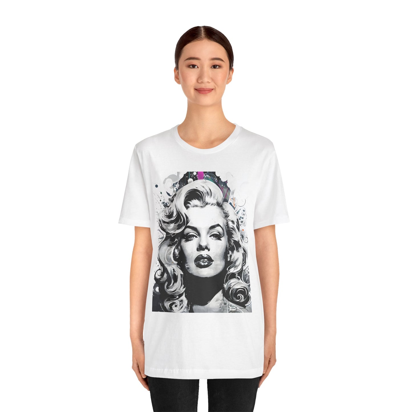 Marilyn Monroe Abstract T-Shirt