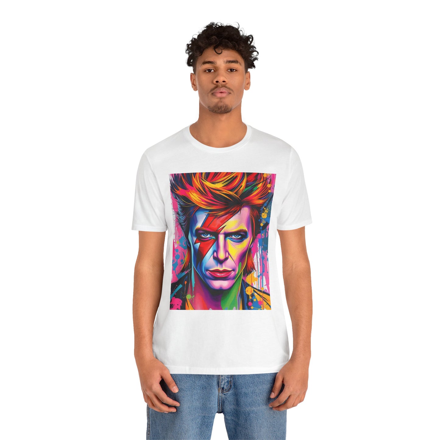 David Bowie Abstract T-Shirt